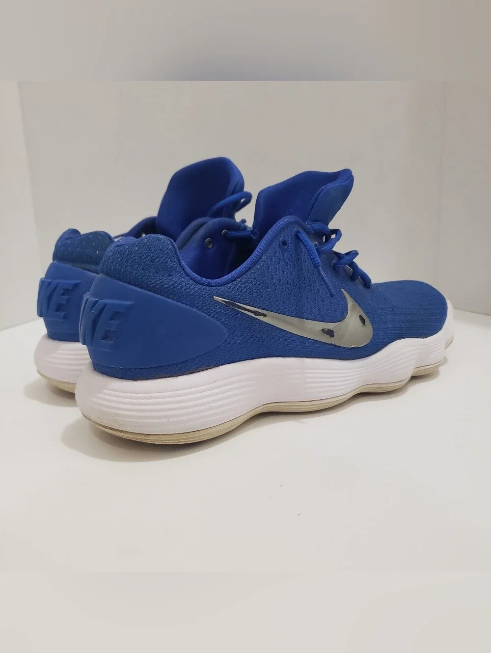 Nike Hyperdunk 2017 Low TB Women's Sz 13 Blue Silver BBall 897807-400 Men’s 11.5